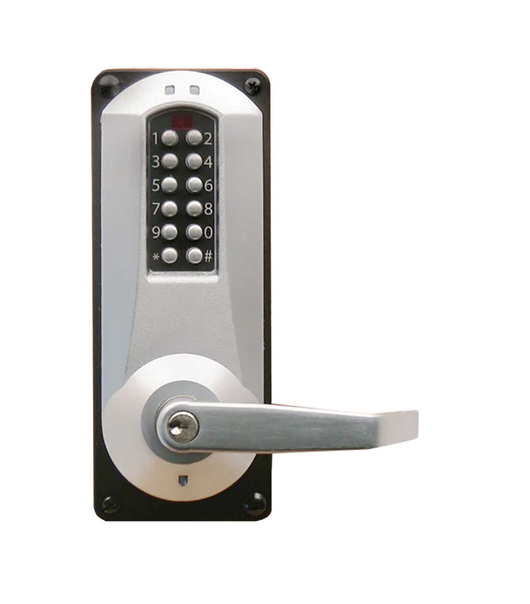Dormakaba E-Plex E5086 Electronic Pushbutton Entry/Egress Mortise Lock