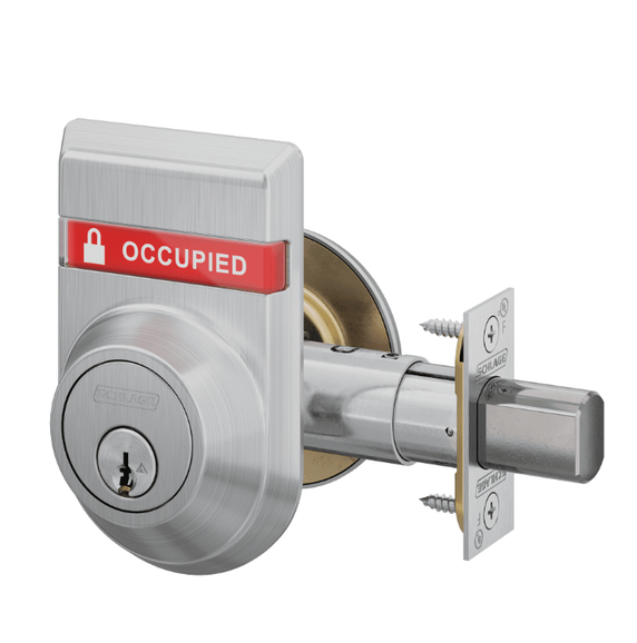 Schlage B661 OS-OCC One-Way Deadbolt w/ Exterior 