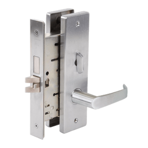 Falcon MA311 DN 626 Privacy, Bedroom or Bath Mortise Lock, Satin Chrome Finish