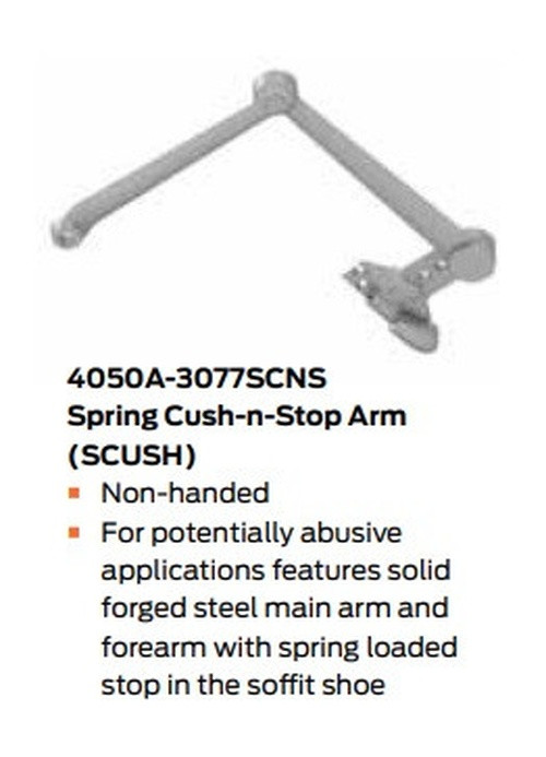 LCN 4050A-SCUSH Heavy Duty Door Closer w/ Cush-n-Stop Arm