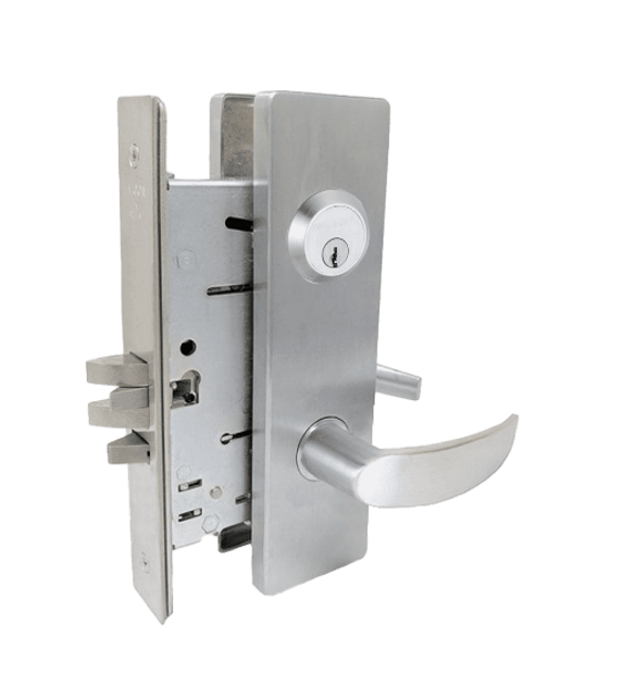 Falcon MA851CP6 AN Storeroom-Fail Safe Mortise Lock, w/ Schlage C Keyway
