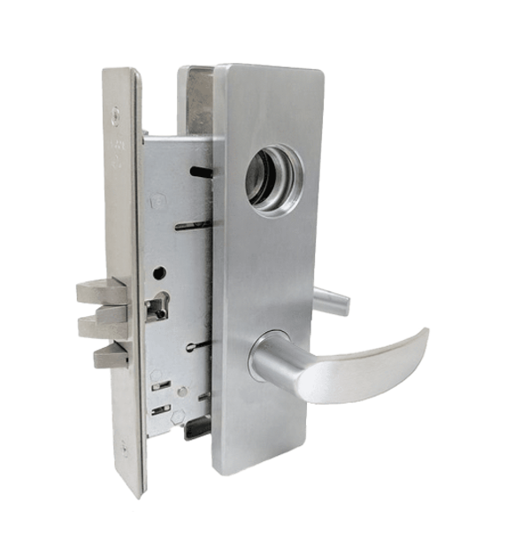 Falcon MA851L AN Storeroom-Fail Safe Mortise Lock, Less conventional cylinder