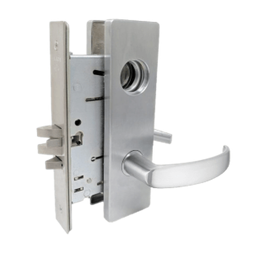 Falcon MA851L QN Storeroom-Fail Safe Mortise Lock, Less conventional cylinder