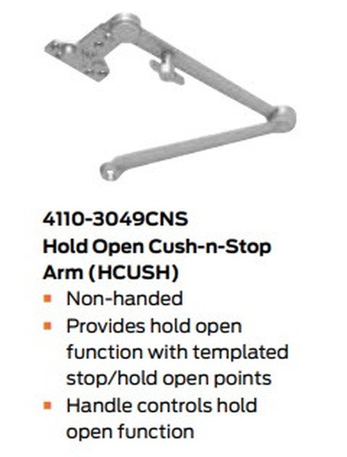 LCN 4111 HCUSH Heavy Duty Door Closer w/ Cush-n-Stop Arm