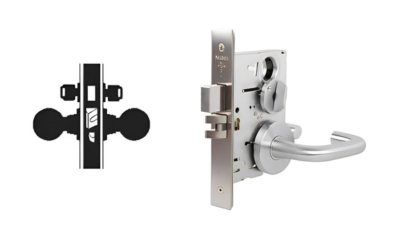 Falcon MA431L SG Security Mortise Lock, Less conventional cylinder