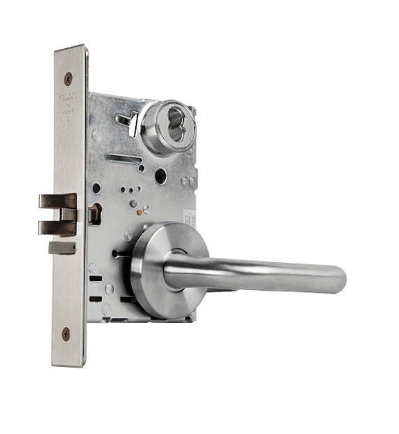 Falcon MA881B SG Storeroom-Fail Secure Mortise Lock, Accepts Small Format IC Core