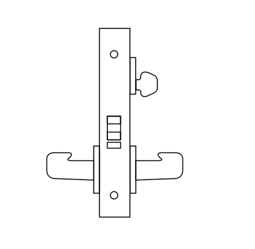 Sargent LXRX-8270 Electrified Mortise Lock Body, Fail Safe w/ RX and LX Switches