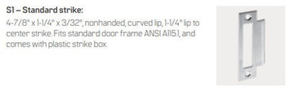 BEST 45H7TA 16H Grade 1 Dormitory Mortise Lever Lock