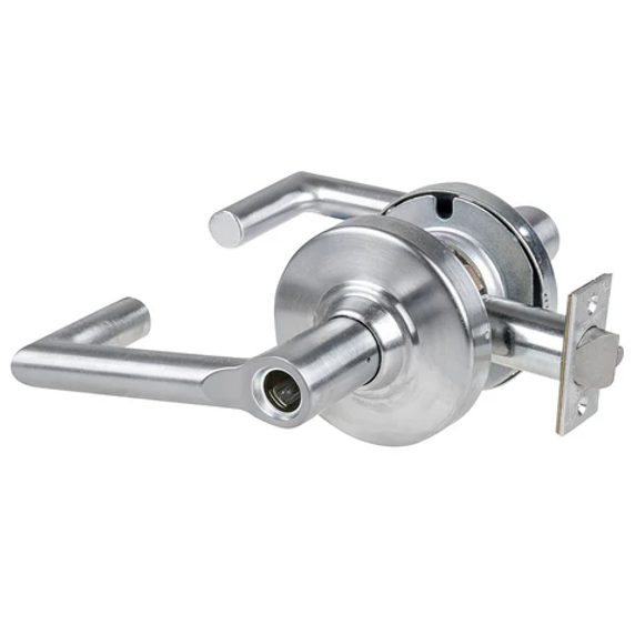 Schlage ALX50L BRK Grade 2 Entrance/Office Lever Lock, Less Conventional Cylinder