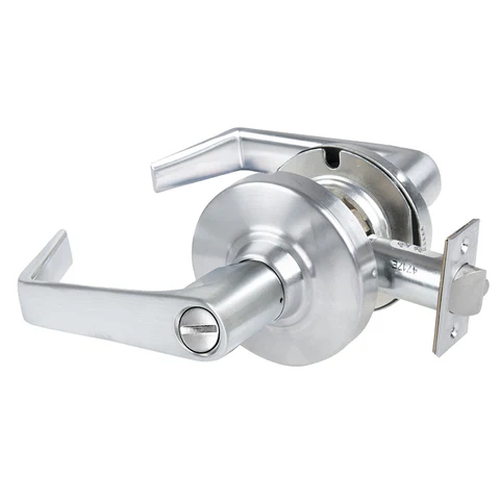 Schlage ALX44 SAT Grade 2 Hospital Privacy Lever Lock