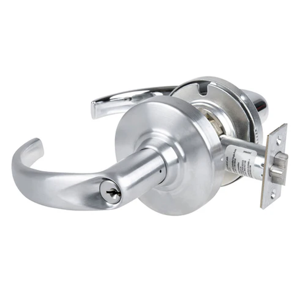 Schlage ALX50P SPA Grade 2 Entrance/Office Lever Lock, 6-Pin Conventional C Keyway (Keyed 5)