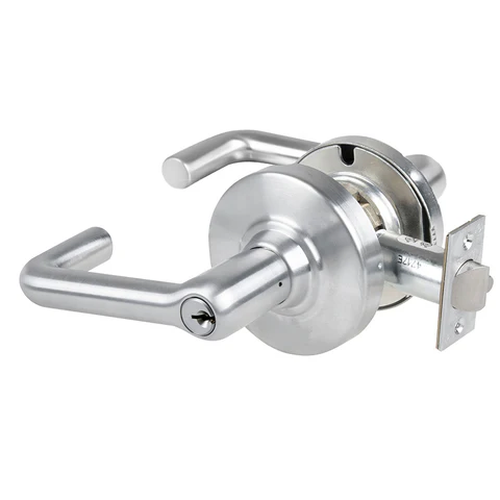 Schlage ALX53P TLR Grade 2 Entrance Lever Lock, 6-Pin Conventional C Keyway (Keyed 5)