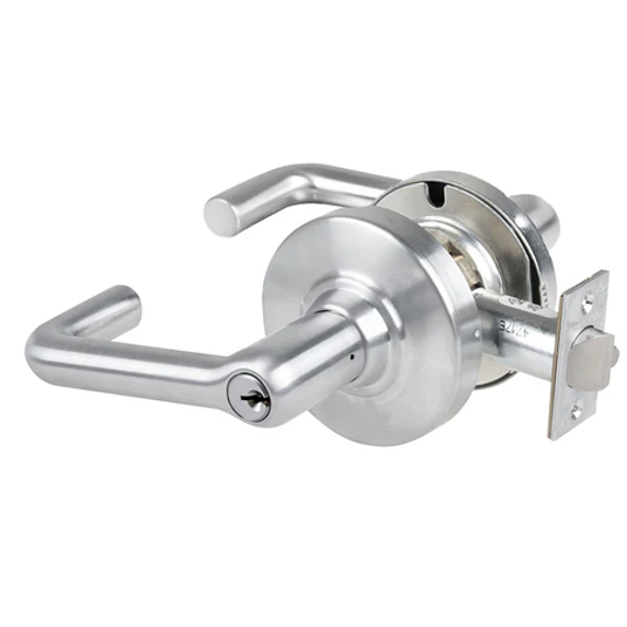 Schlage ALX53P TLR Grade 2 Entrance Lever Lock, 6-Pin Conventional C Keyway (Keyed 5)