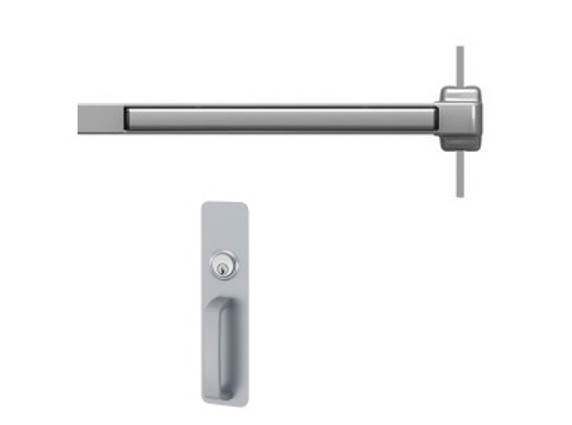 Von Duprin 2227NL-F Fire Rated Surface Vertical Rod Exit Device, With 230NL Night latch