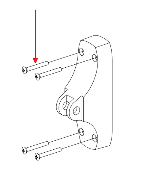 Von Duprin 900505 88 Center Case or End Case Mounting Package
