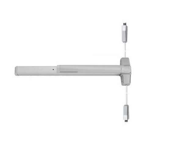 Von Duprin 9827EO Surface Vertical Rod Device, Exit Only, Smooth Case