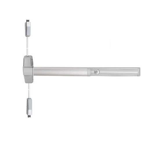 Von Duprin CD9827EO Surface Vertical Rod Exit Bar, Smooth Case