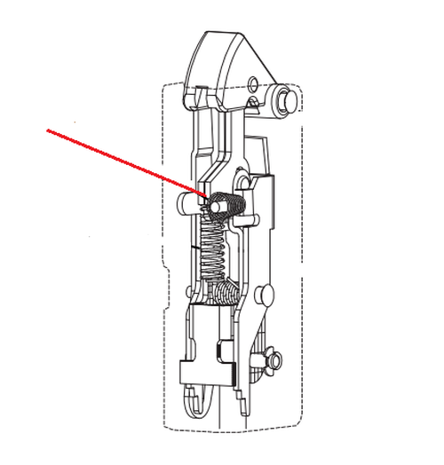 Von Duprin 090069 33/3547A Ratchet Lever Spring, Package of 2