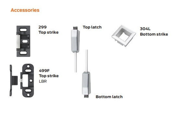 Von Duprin RX9927EO-F Surface Vertical Rod Exit Device, Request to Exit