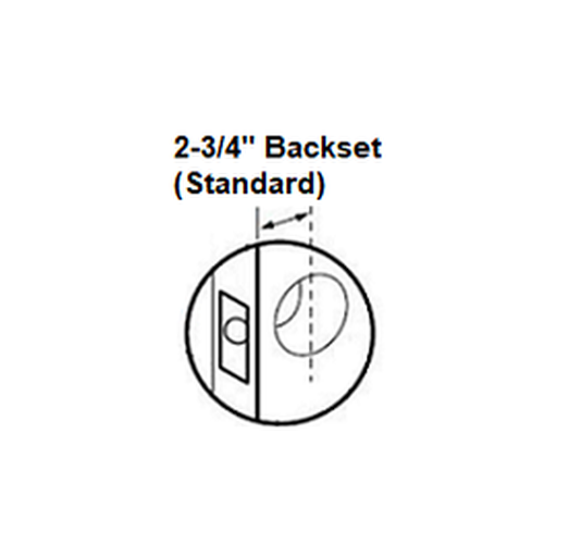 Kaba Simplex LR1041M Pushbutton Lock, W/ Passage And Key Override, Accepts Medeco LFIC, RH & RHR Doors