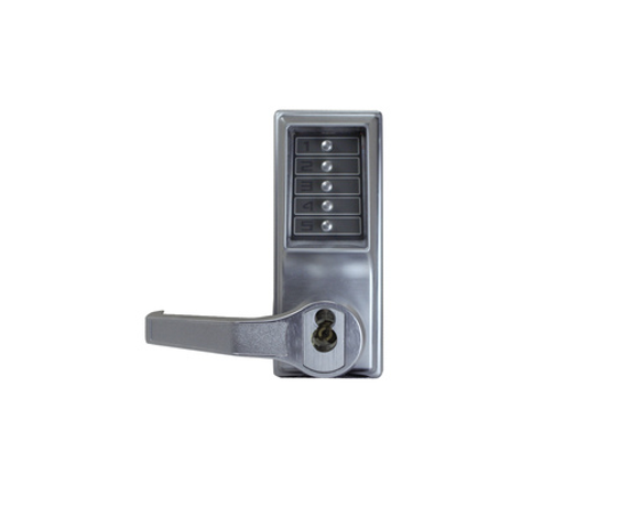 Kaba Simplex LL1022B Pushbutton Lock, W/ Key Override, LH & LHR Doors