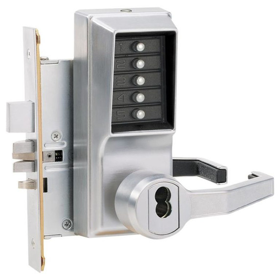 Kaba Simplex RR8148C Mortise Combination Lock, Accepts Corbin Russwin LFIC