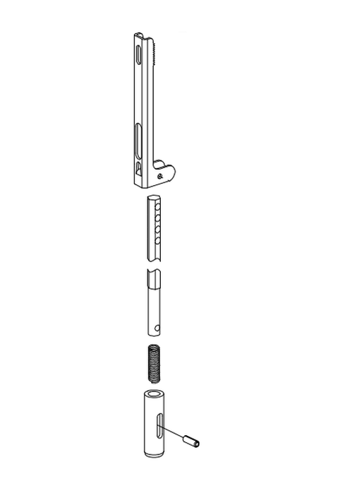 Von Duprin 050036 5547 Bottom Rod Kit