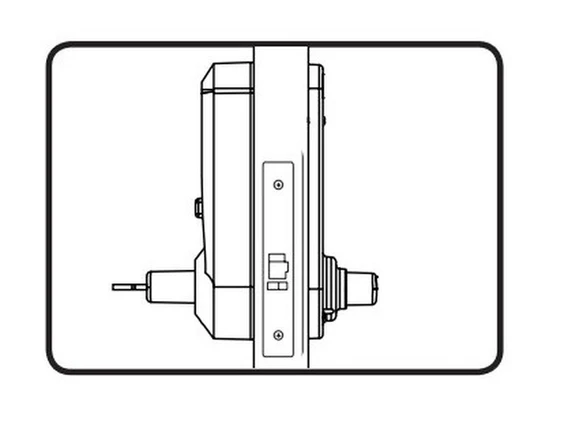 Kaba Simplex 5066XSWL Pushbutton Mortise Lever Lock, Schlage “C” Keyway