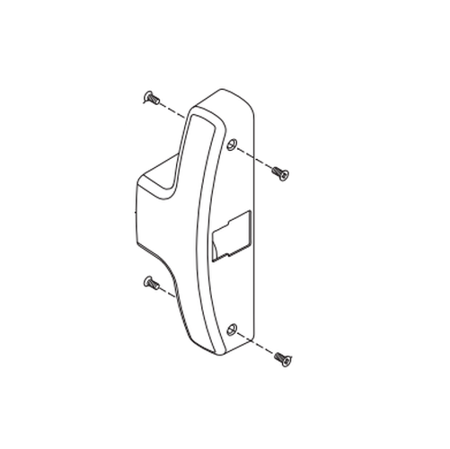 Falcon 650247 US32D 24-R Center Case Cover Kit, Satin Stainless Steel Finish