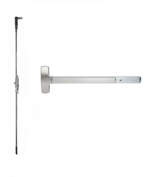 Falcon 25-C EO Concealed Vertical Rod Exit Device, Exit Only