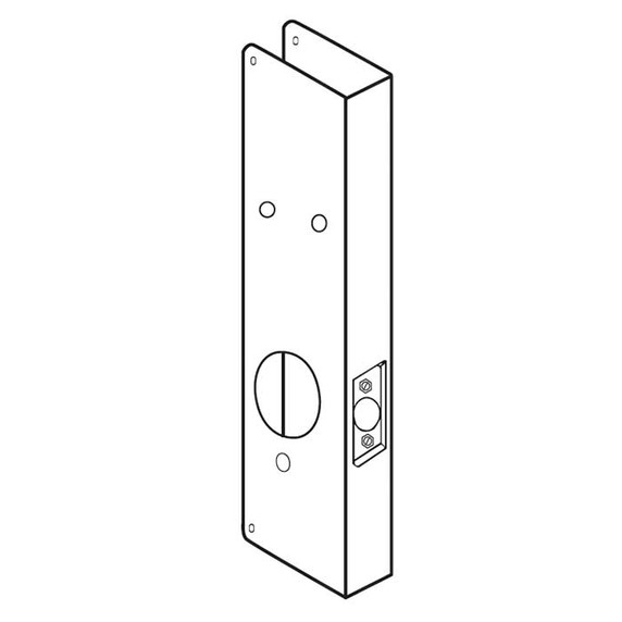 Don-Jo E2000-CW Wrap Around Plate For Kaba E2000 Series