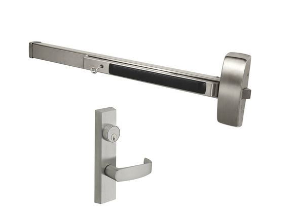 Sargent 8813G ETL 48" Rim Exit Device w/ 713-8 ETL Classroom Lever Trim