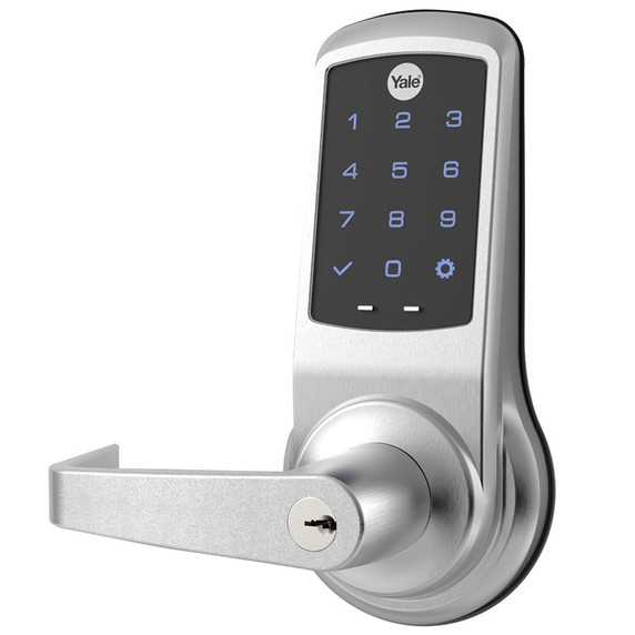 Yale AU-NTB622-NR Nextouch Touchscreen Keypad Lock, w/ Cylinder Override