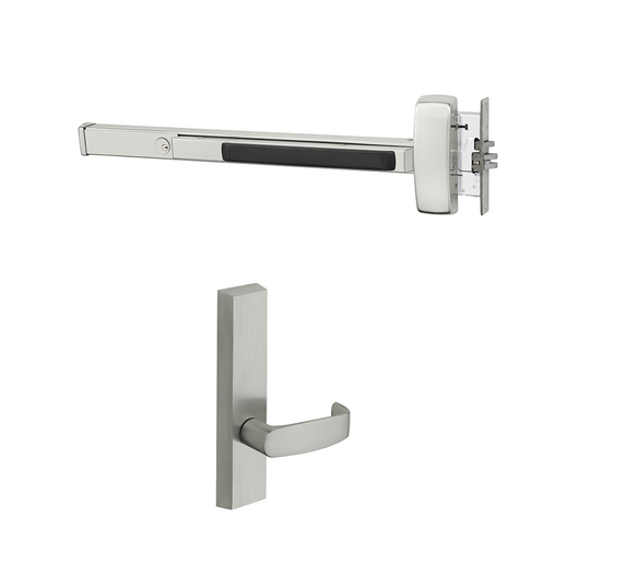 Sargent 16-8915F ETL 36" Cylinder Dogging Mortise Exit Device w/ 715 ETL Passage Lever Trim