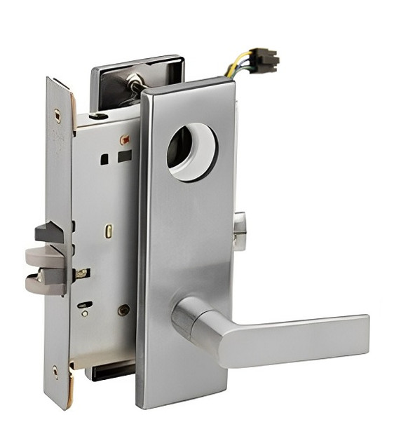 Schlage L9090EU 01N Electrified Mortise Lock, Fail Secure, No Cylinder Override