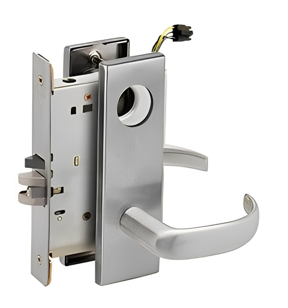 Schlage L9090EL 17N Electrified Mortise Lock, Fail Safe, No Cylinder Override