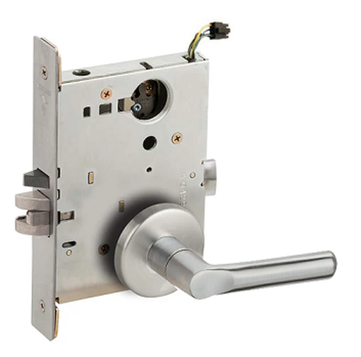 Schlage L9090EU 18B Electrified Mortise Lock, Fail Secure, No Cylinder Override