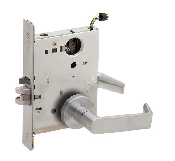 Schlage L9091EL 06B Electrified Mortise Lock, Fail Safe, No Cylinder Override