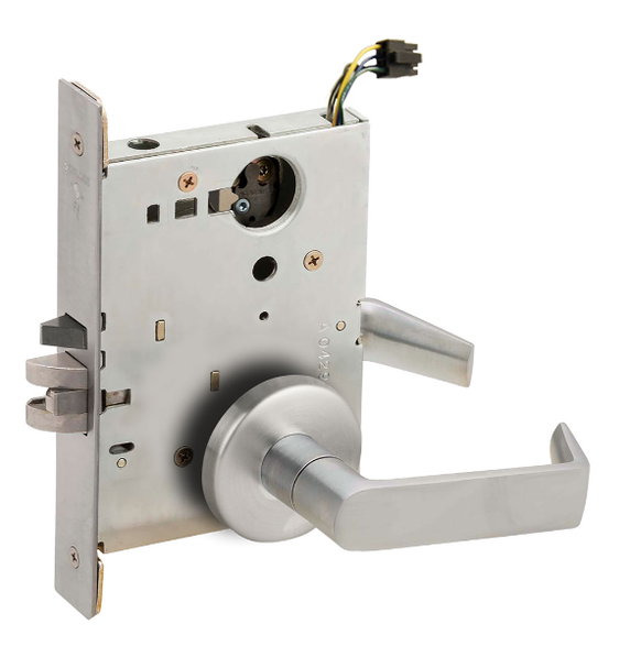 Schlage L9091EU 06B Electrified Mortise Lock, Fail Secure, No Cylinder Override