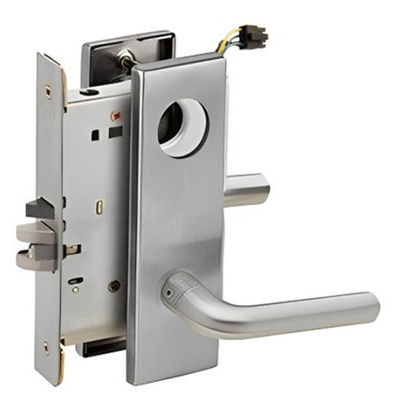 Schlage L9091EL 02N Electrified Mortise Lock, Fail Safe, No Cylinder Override