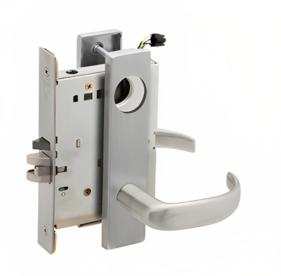 Schlage L9091EU 17L Electrified Mortise Lock, Fail Secure, No Cylinder Override