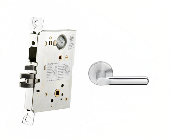 Schlage L9091EU 18A Electrified Mortise Lock, Fail Secure, No Cylinder Override