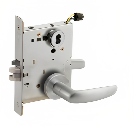 Schlage L9095ELJ 07A Electrified Mortise Lock, Fail Safe, w/ Double Cylinder