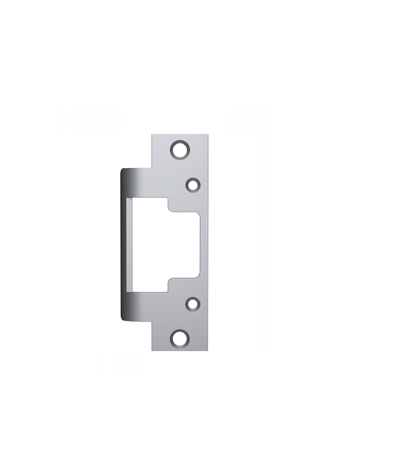Hes 801 Faceplate Only, 8000/8300 Series, 4-7/8" x 1-1/4", Flat with Square Corners