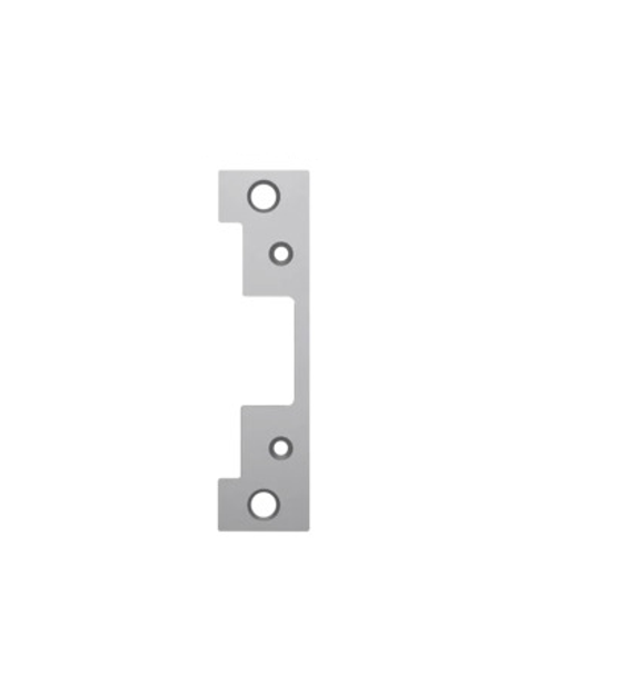 Hes 501A Faceplate Only, 5000/5200 Series, 4-7/8" x 1-1/4", Flat with Radius Corners