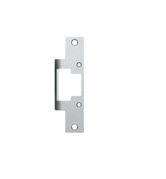 Hes 803 Faceplate Only, 8000/8300 Series, 6-7/8" x 1-1/4", Flat with Radius Corners