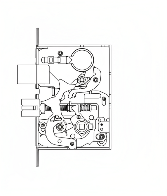 Schlage L283-062 Mortise Lock Case, L9440 and L9444