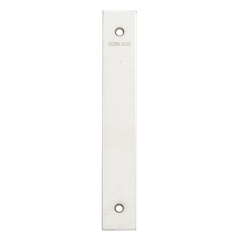 Schlage 09-667 1-1/16" Wide Armor Front, L Series, Blank (no holes) for 1-3/8" Doors