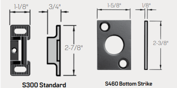 PHI Precision 2201 Surface Vertical Rod Exit Device, Exit Only