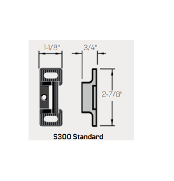 PHI Precision 2203LBR Surface Vertical Rod Exit Device, Key Retracts Latchbolt Prep (No Trim), Less Bottom Rod